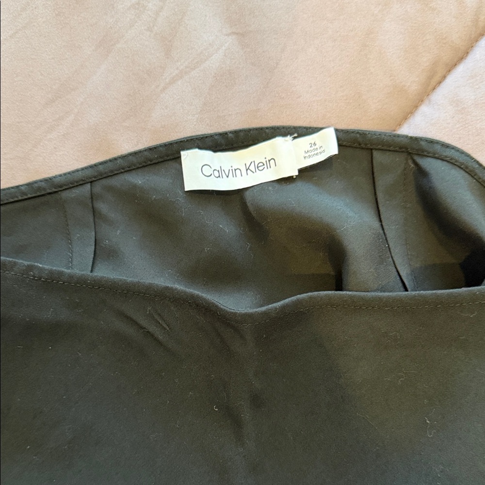 Calvin Klein Dark Charcoal Skirt